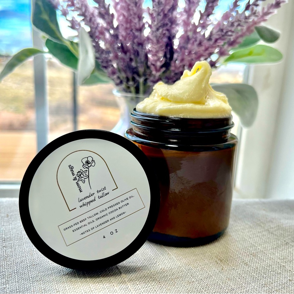 Lavender Twist Whipped Tallow Balm